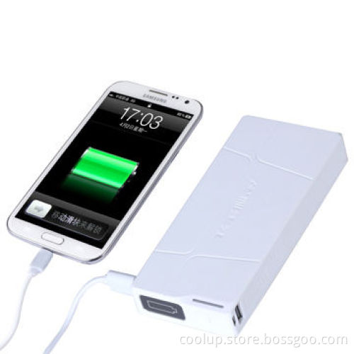20,000mAh power bank, dual output external battery